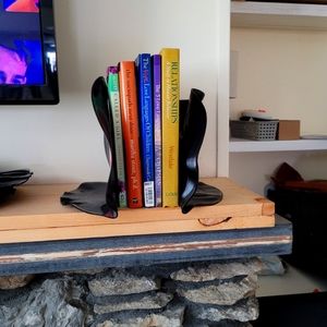 Vinyl bookends (pair)